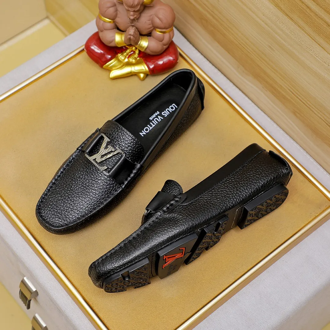 Men's shoes 💰360 💰 LV Louis Vuitton's top-quality Peaches men's shoes 💯Original copy of the official website, the upper is made of imported official website 1:1 material ❌Italian 🇮🇹 cowhide surface, imported pigskin lining. It’s definitely not made with ordinary craftsmanship, it’s the model used by celebrities! The factory’s craftsmanship is designed to create the most perfect shoes for trendy men! Colors available! 38-45 yards